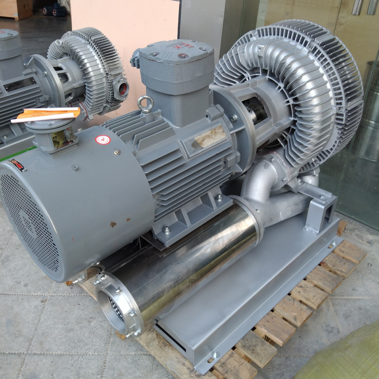 高压防爆漩涡风机 吹吸两用工业漩涡气泵 bt4 ct4  粉尘防爆 复合型