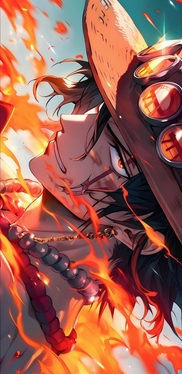 ai壁纸-海贼王艾斯2 侧脸杀,建议横屏观看!