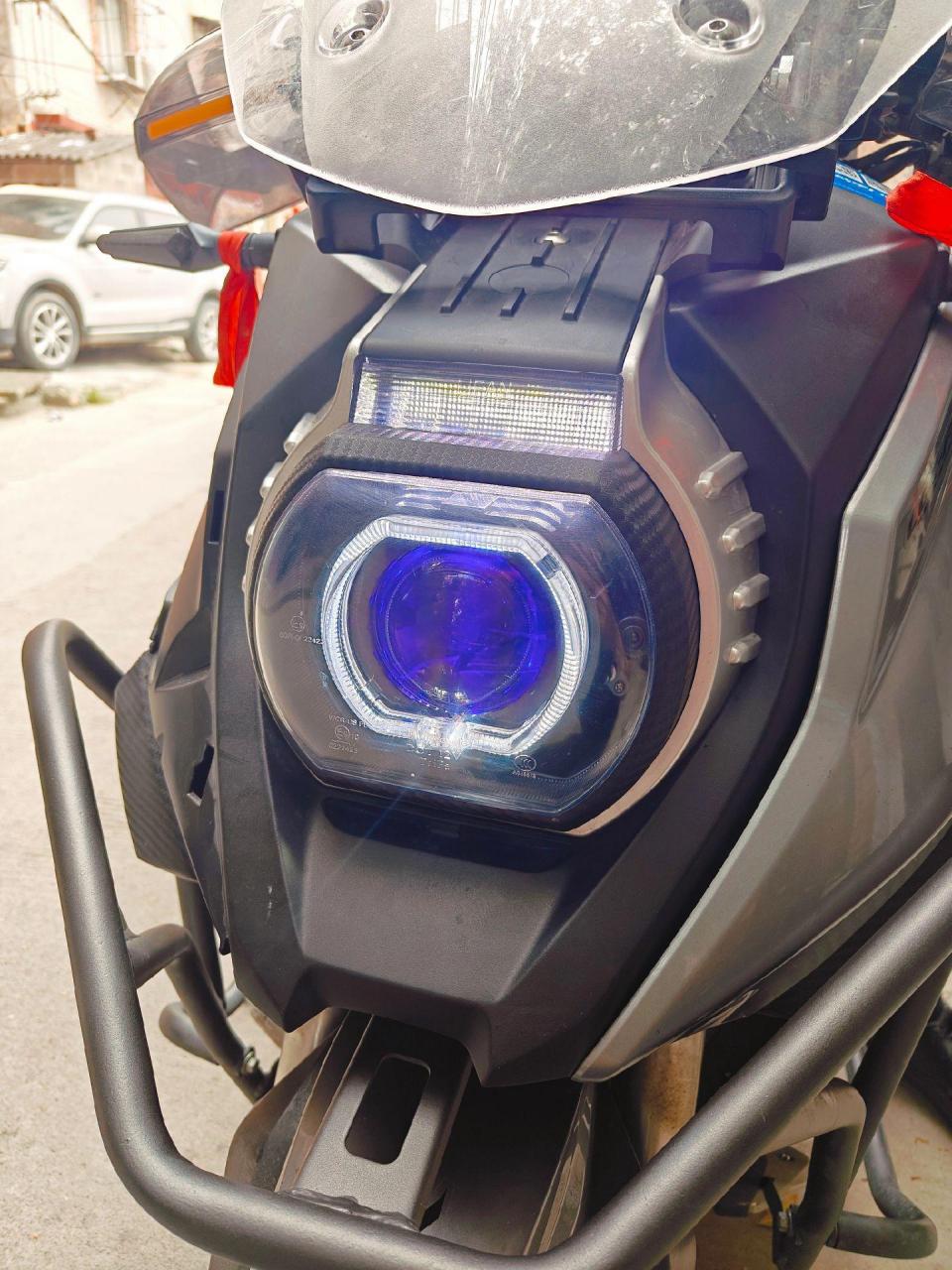 力帆kpv150单三寸透镜大灯.立帆kpv150.