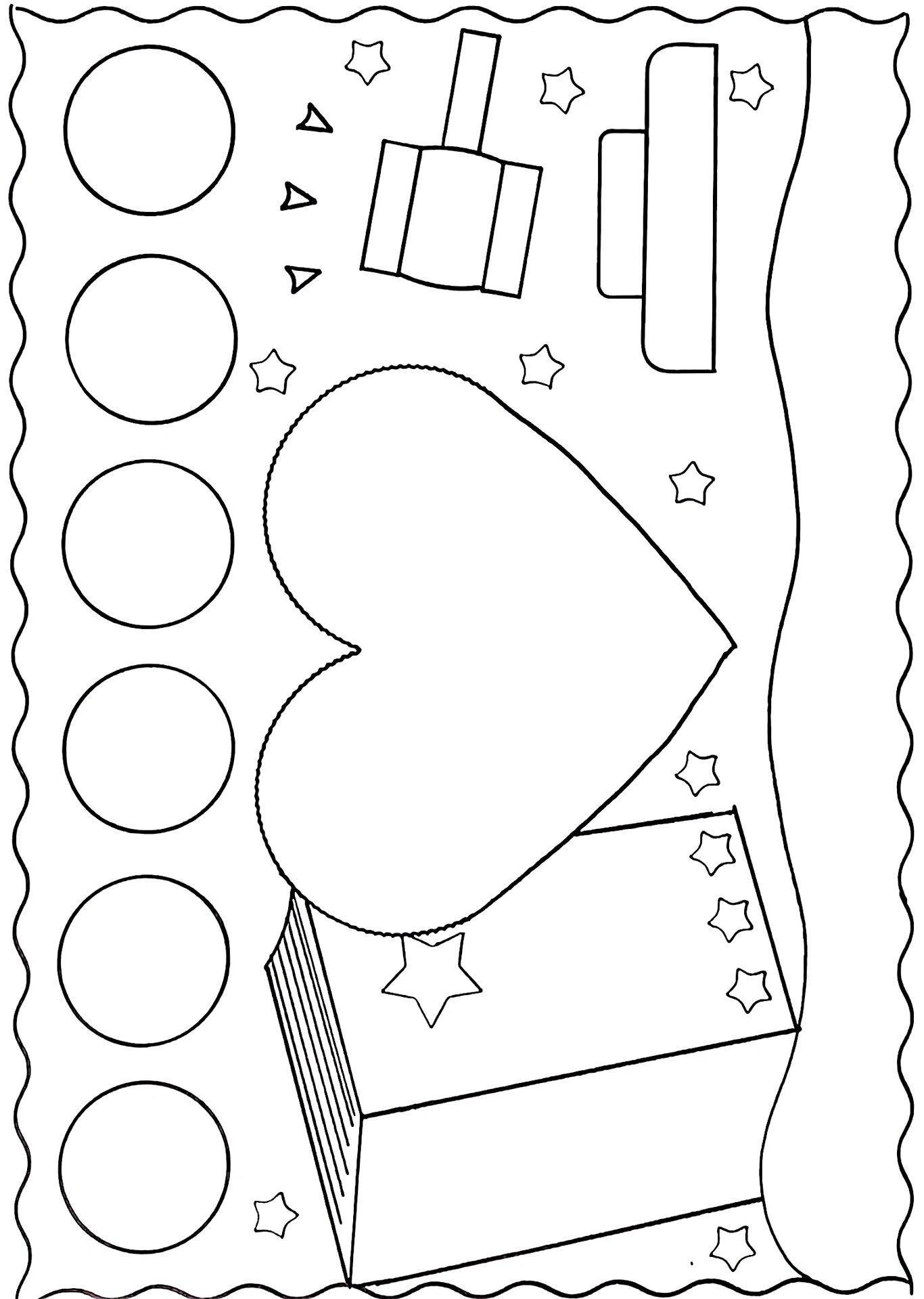 宪法在我心中手抄报线稿 简单又好看的宪法手抄报线稿来啦 宪法绘画