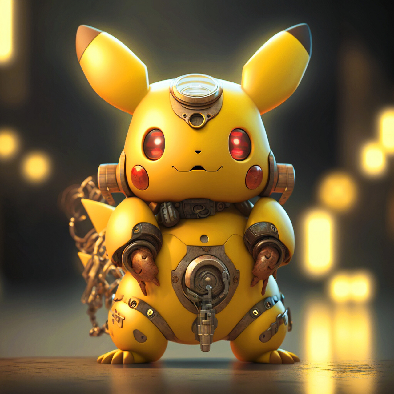 战神皮卡丘壁纸头像|想要做姓氏头像来 机甲版皮卡丘来了最近学了做