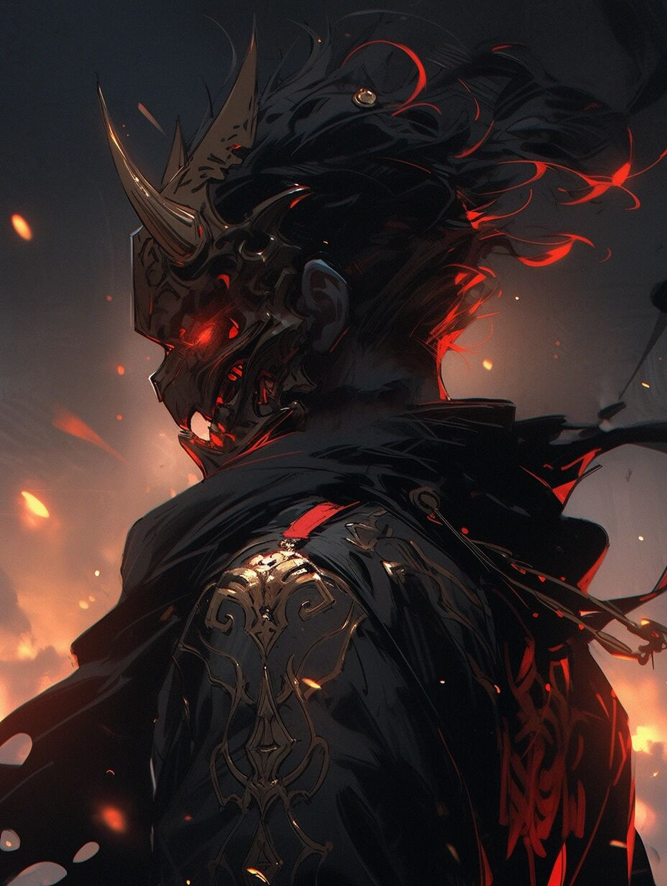 wm-恐怖系列恶魔头像                开始计划做一系列玄幻主体的图