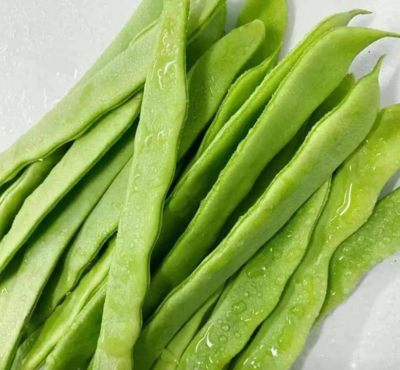扁豆角中毒 男朋友第一次尝试扁豆角炒肉,我们晚上7