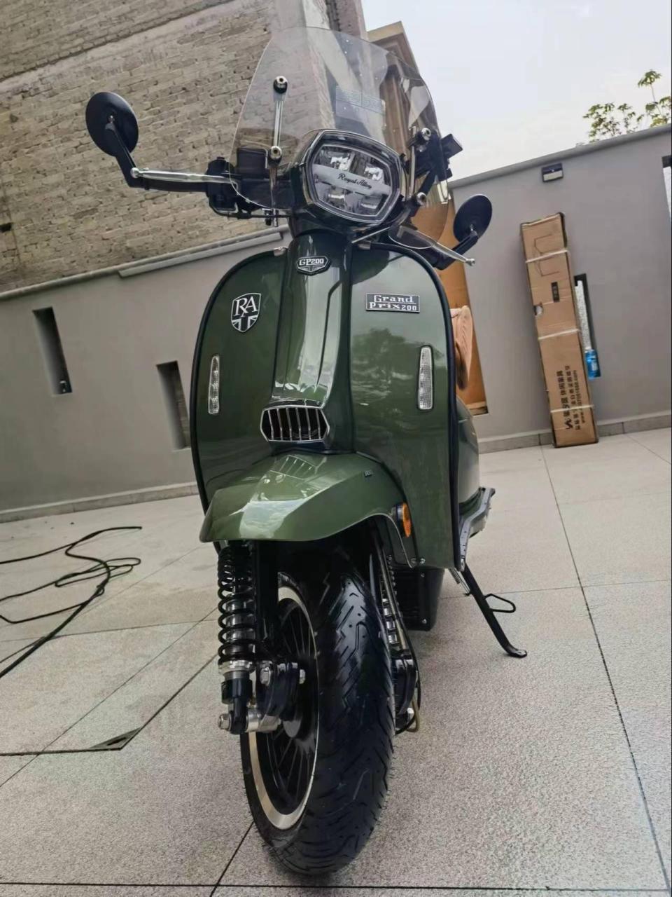 21年royal02alloy02gp200s,一手户1400公里,加装风挡