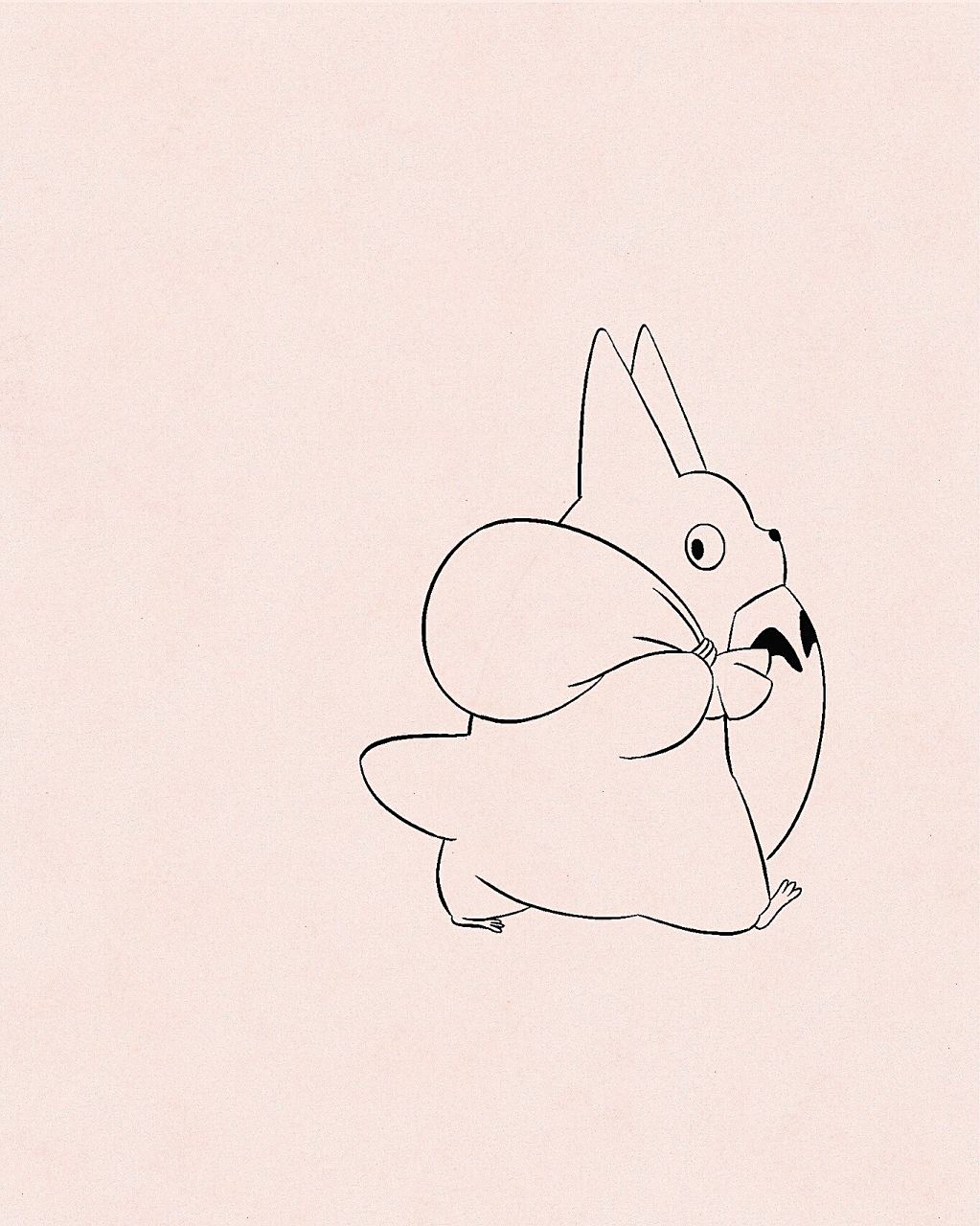 97新手教程|宫崎骏龙猫简笔画教程|小白必会 97爱分享 爱画画