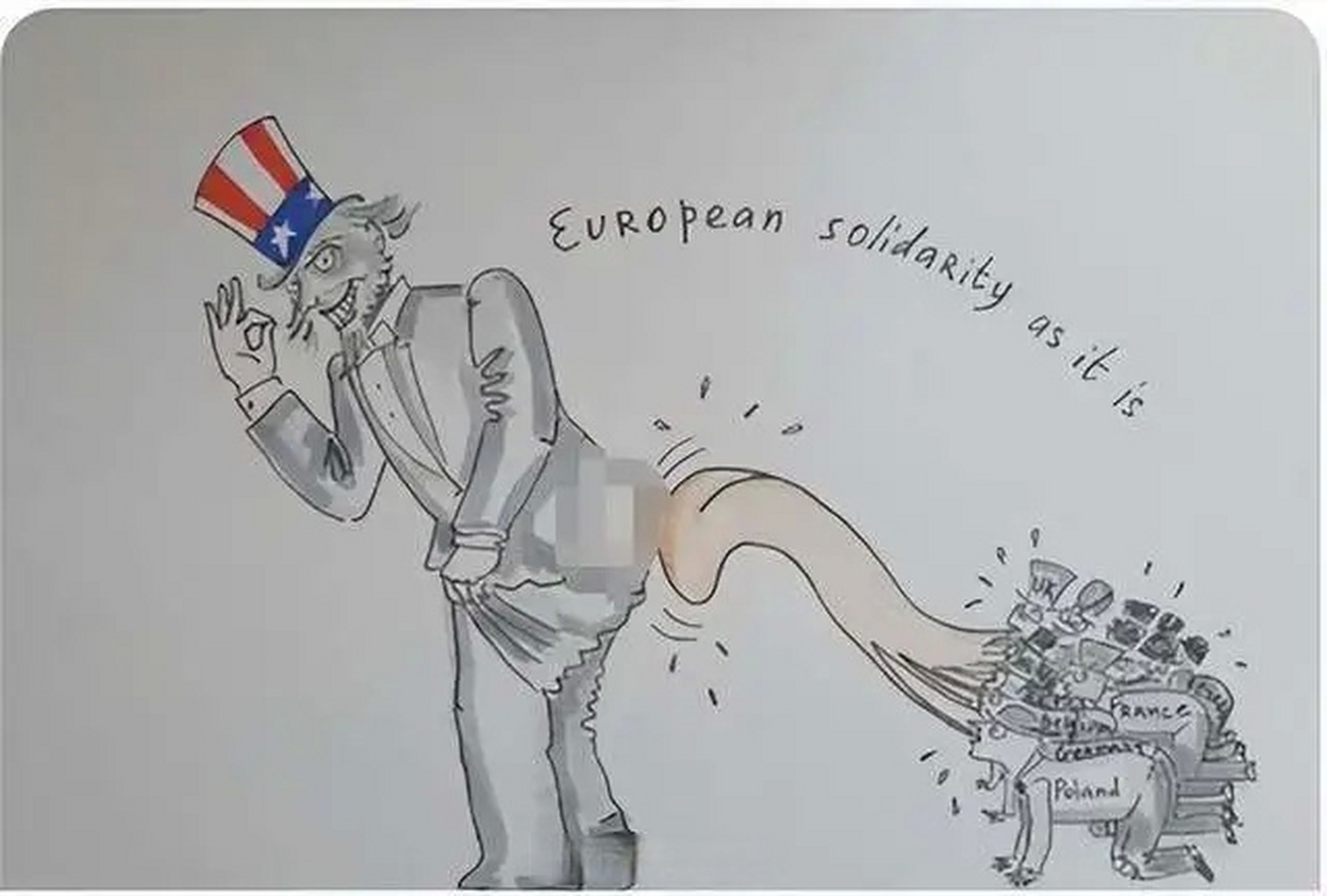 对那些习惯于跪舔洋人的汉奸来说,人体最大的器官是什么?