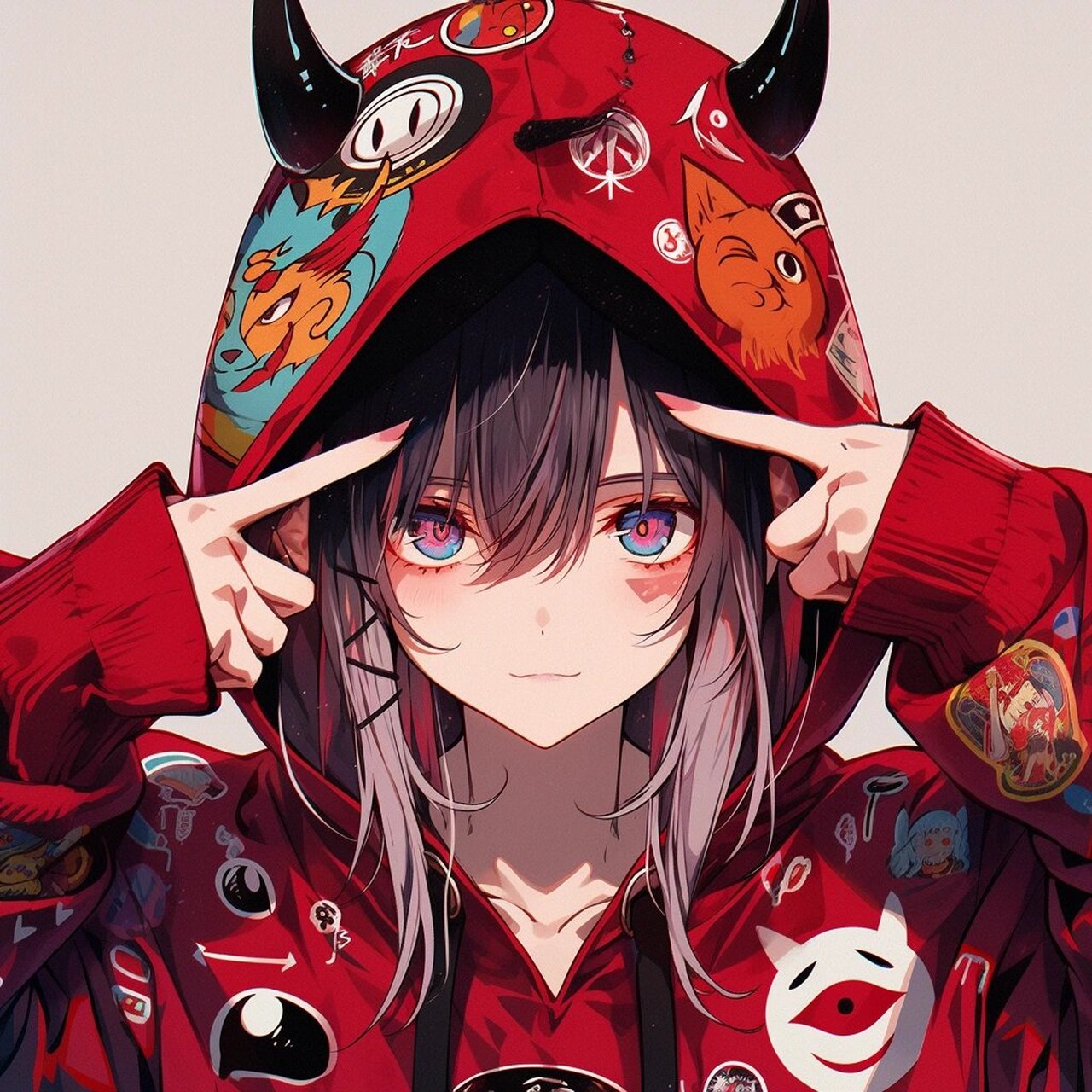 十二生肖国潮情侣头像 牛