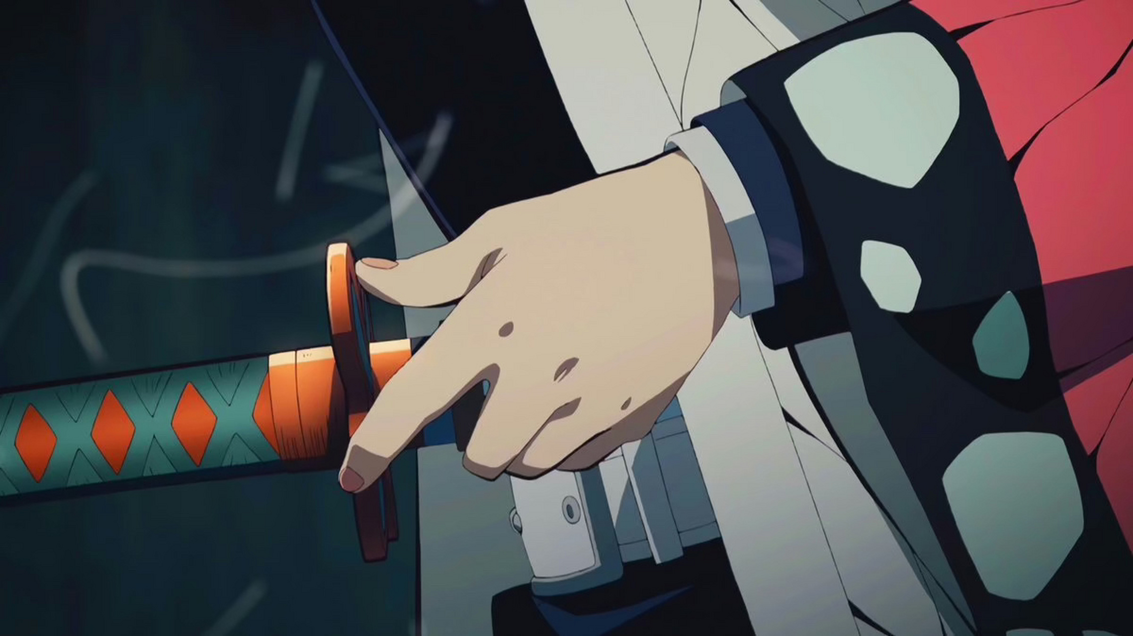 《鬼灭拔刀姿式》  好帅的拔刀姿式!