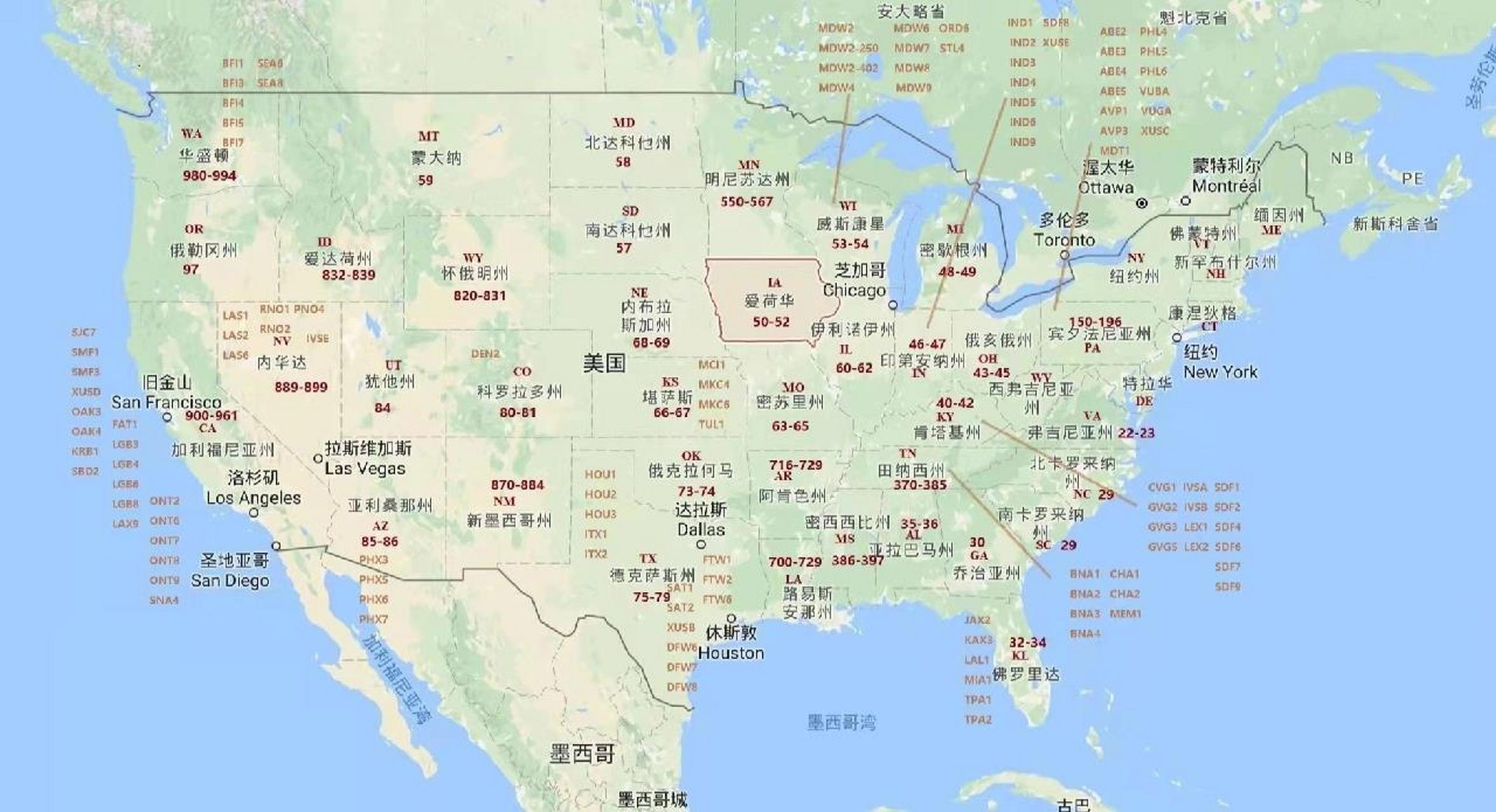 伊利诺伊州地图中文版图片