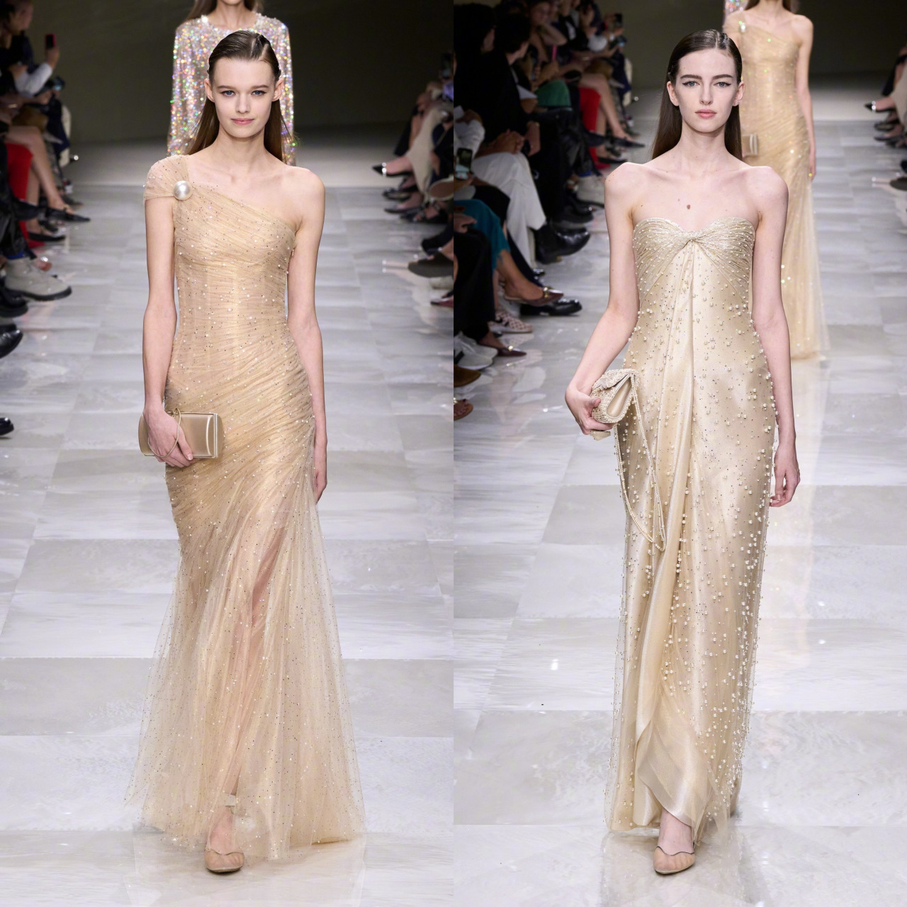 cosmogirl占领时装周#  giorgio armani privé 2024秋冬高定系列