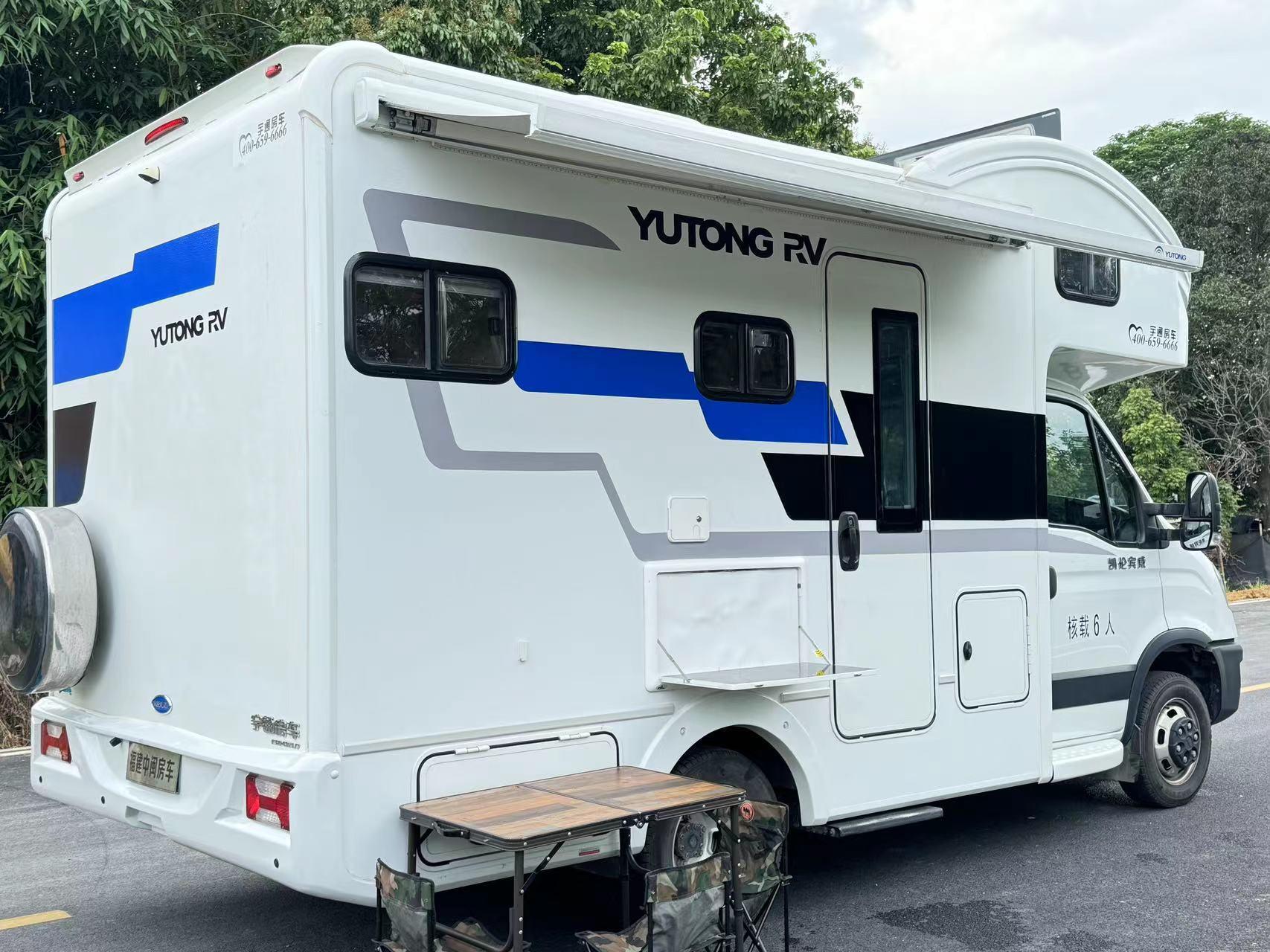 宇通凯伦宾威依维柯c型房车 【上牌时间】2019年12月 【排量标准】3.