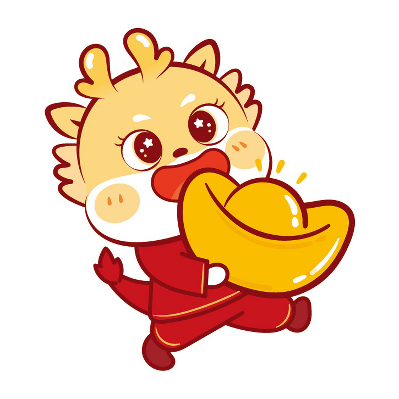 小飞龙ip卡通形象,治愈系ip,元气满满,活泼有趣,传达出可爱, 正直