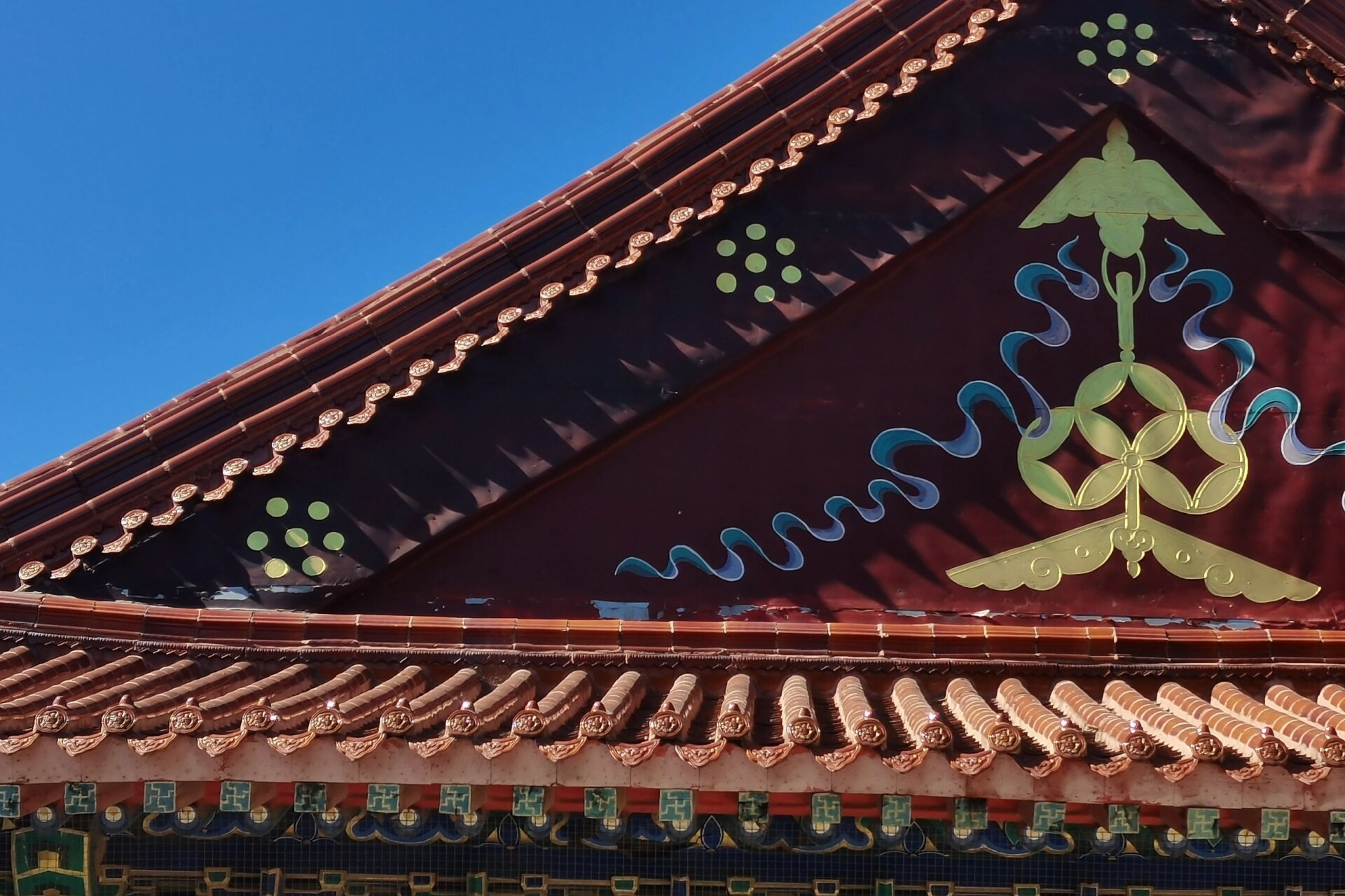 打卡大连西郊八景之一——朝阳古寺 明媚的阳光,干净的空气, 居住在