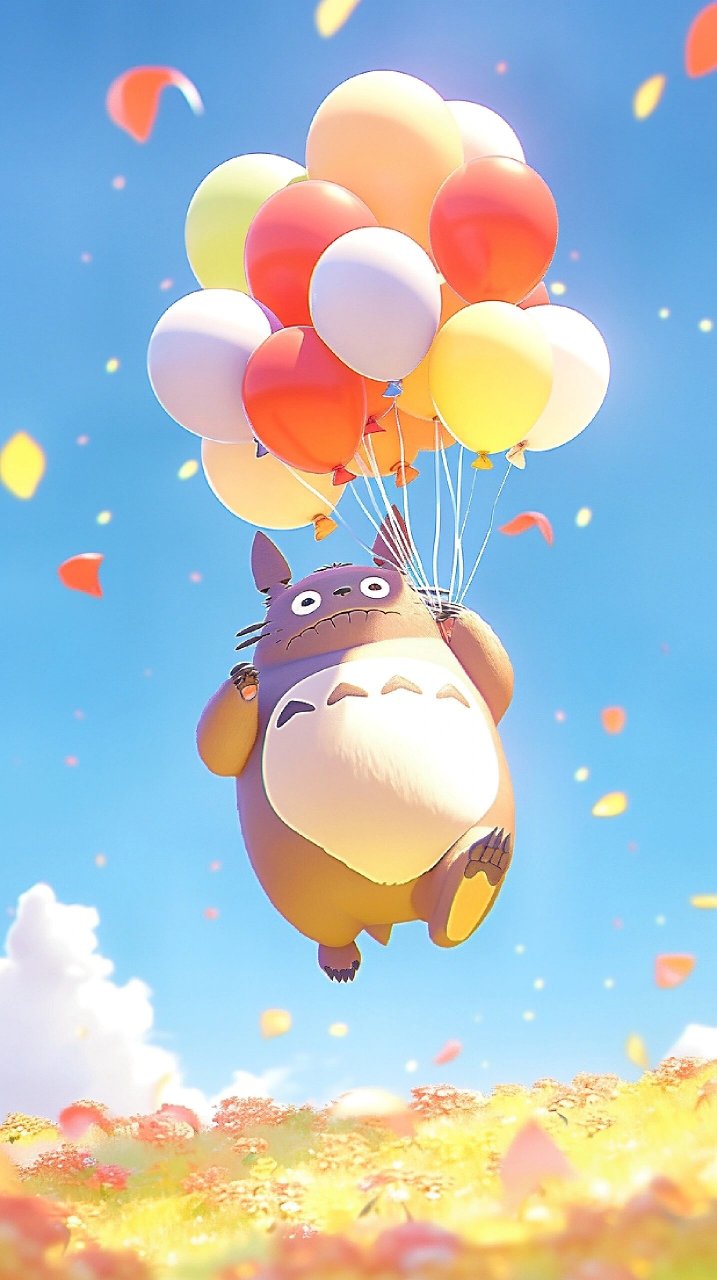 可爱的龙猫|治愈的宫崎骏龙猫卡通壁纸头像 今天给大家分享一组很可爱