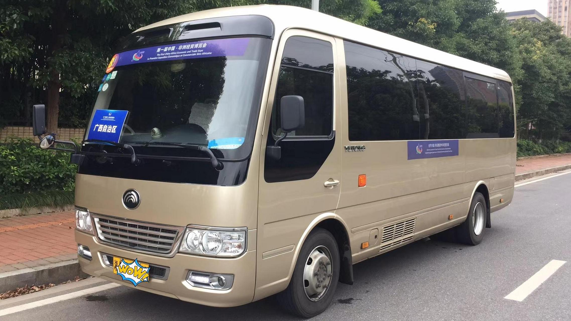 长沙包车17座～27座考斯特中巴客车租车.