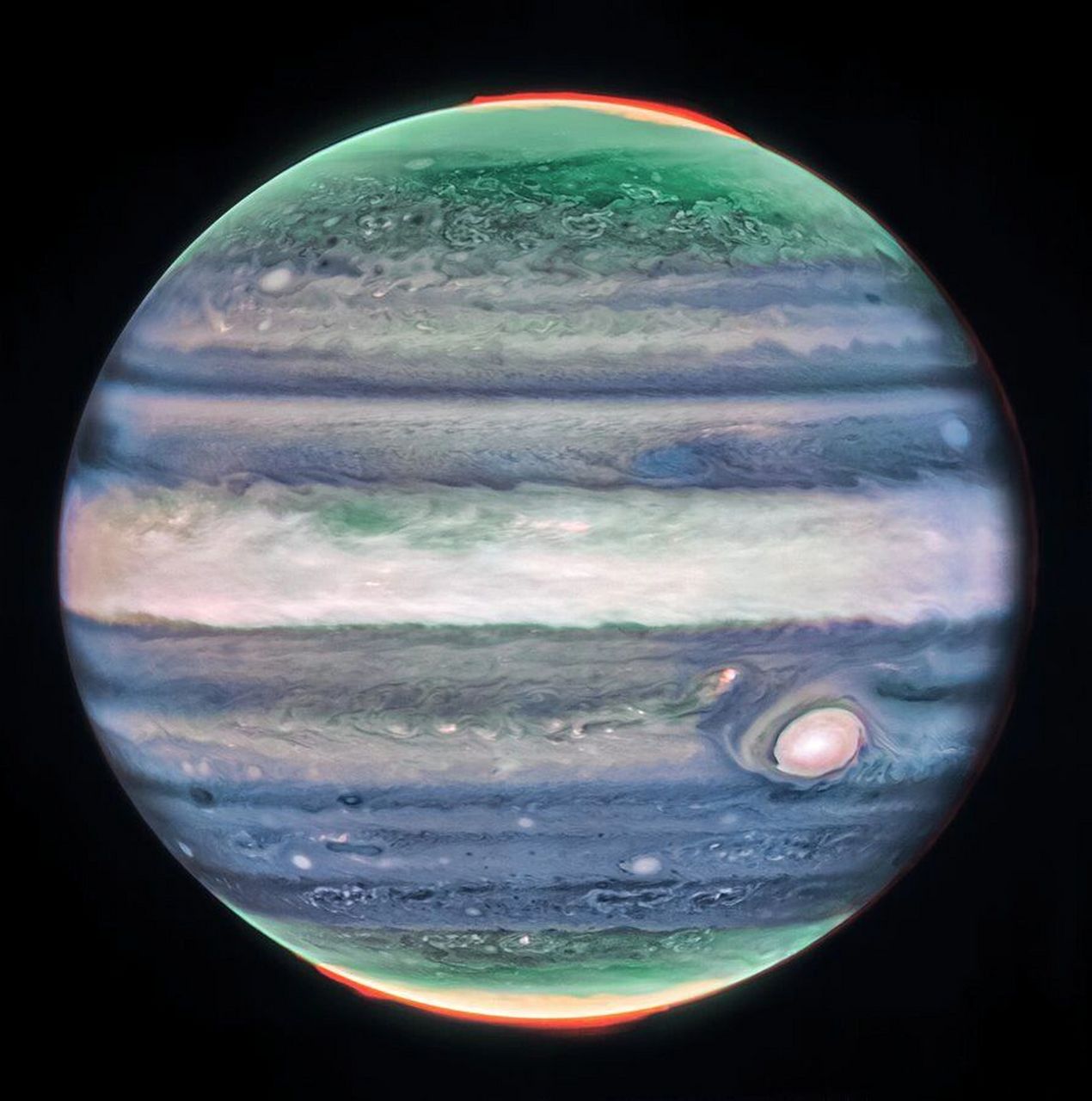 👆👆👆 	 来自nasa本周的最新消息,韦伯太空望远镜在木星赤道