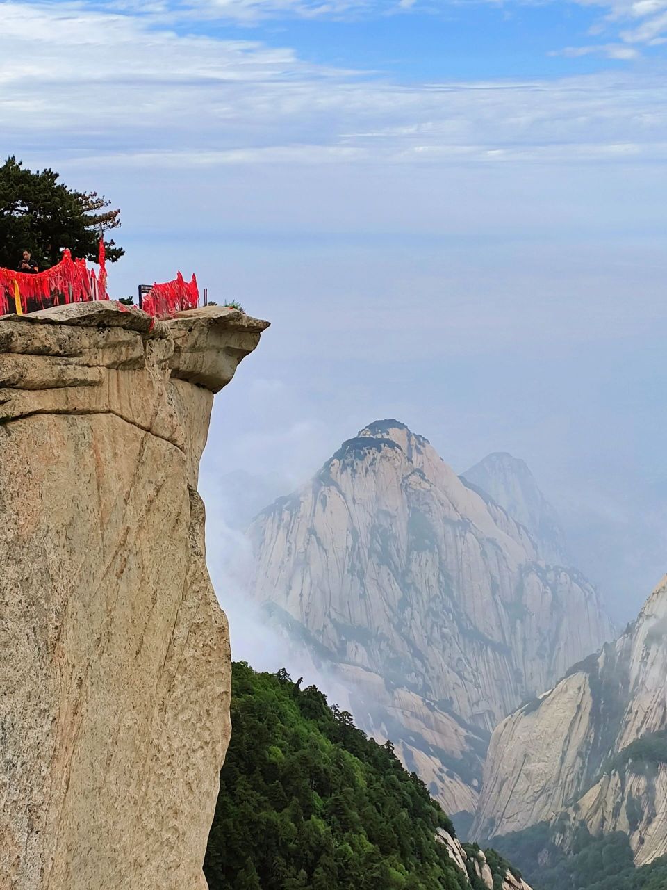 一波华山美图 听说爬华山很伤手机内存