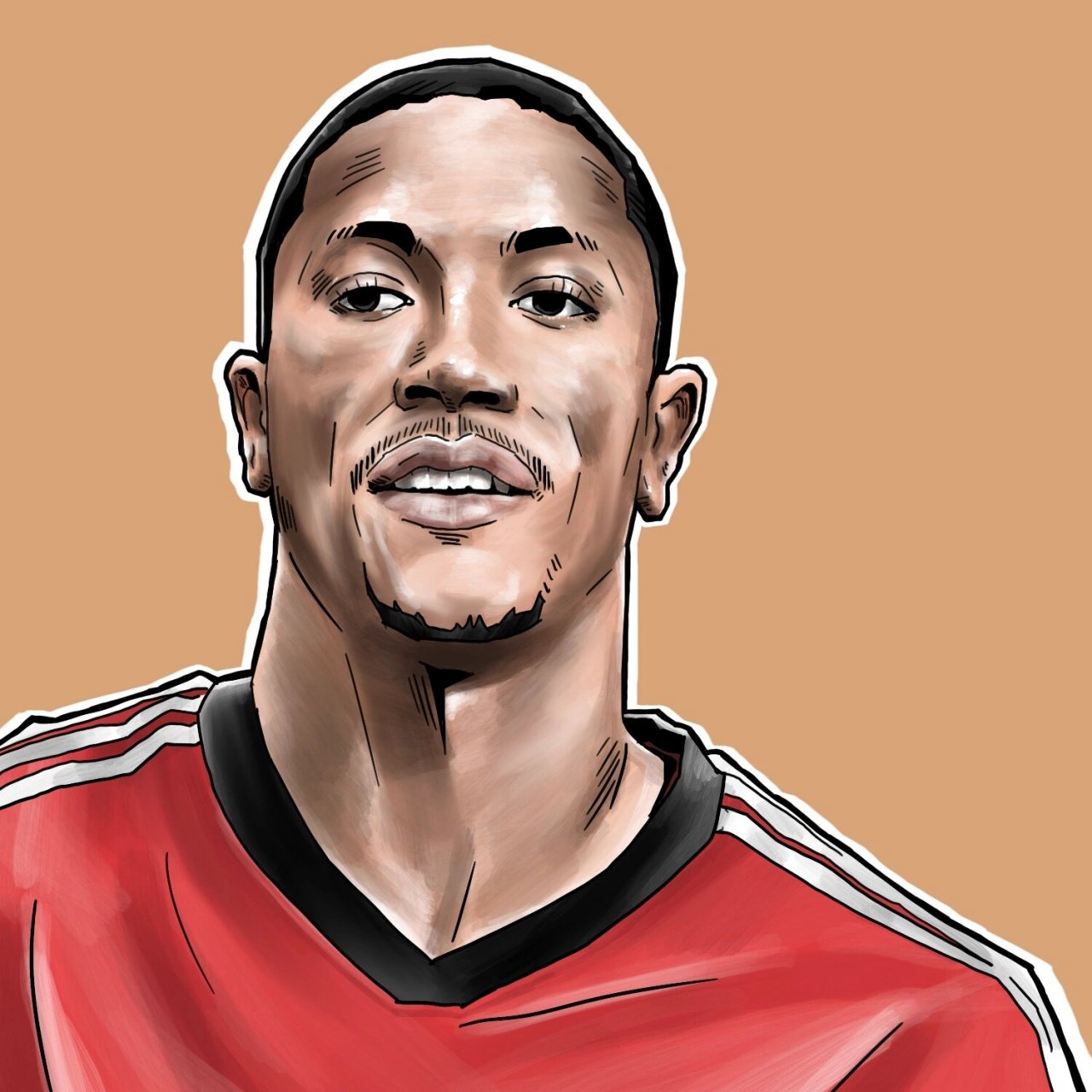 罗斯签名贴纸procreate主页更多 终于画了寸头罗斯