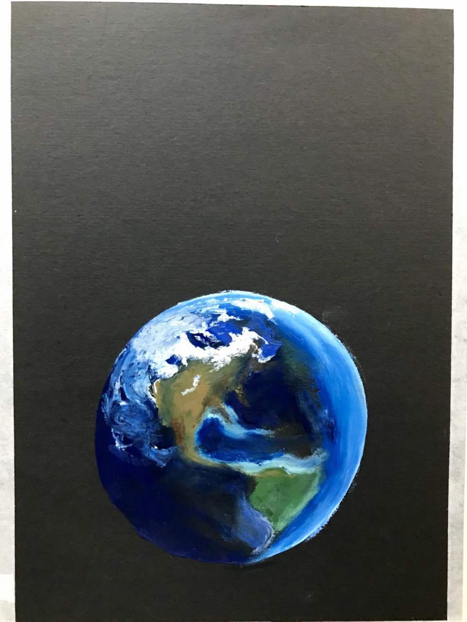 油画棒|地球怎么画好看|附步骤 地球,是太阳系中由内及外的第三颗行星