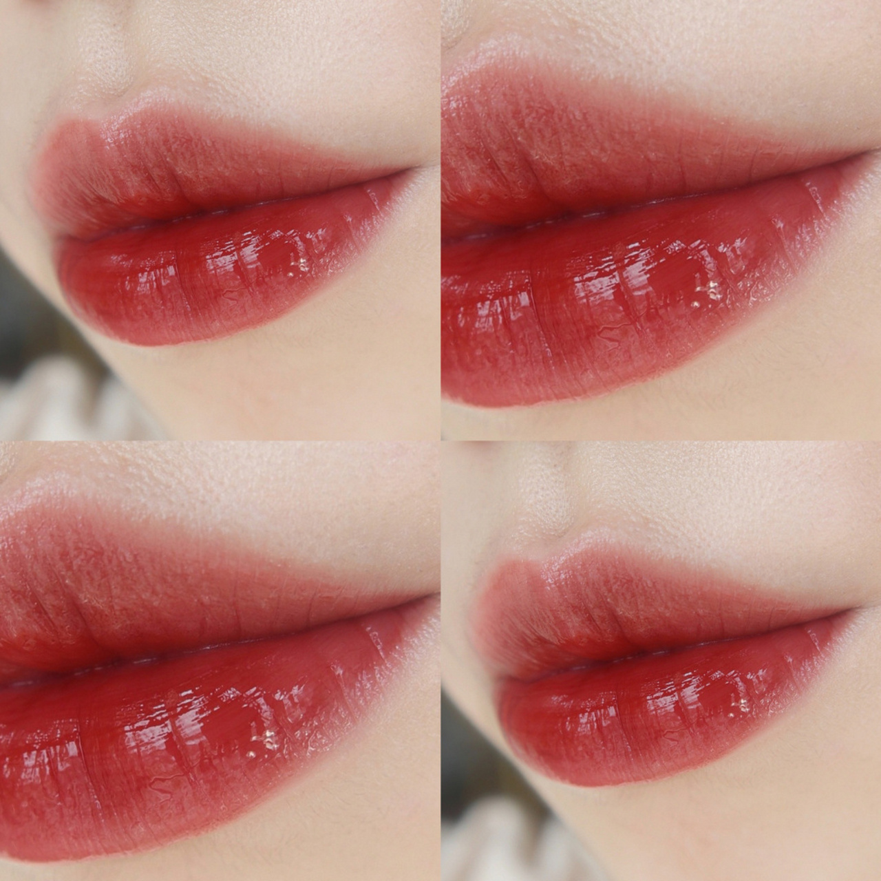 ysl新品 玫瑰金水光唇釉202 珊瑚红棕色!红调不橘!有点玫瑰色!