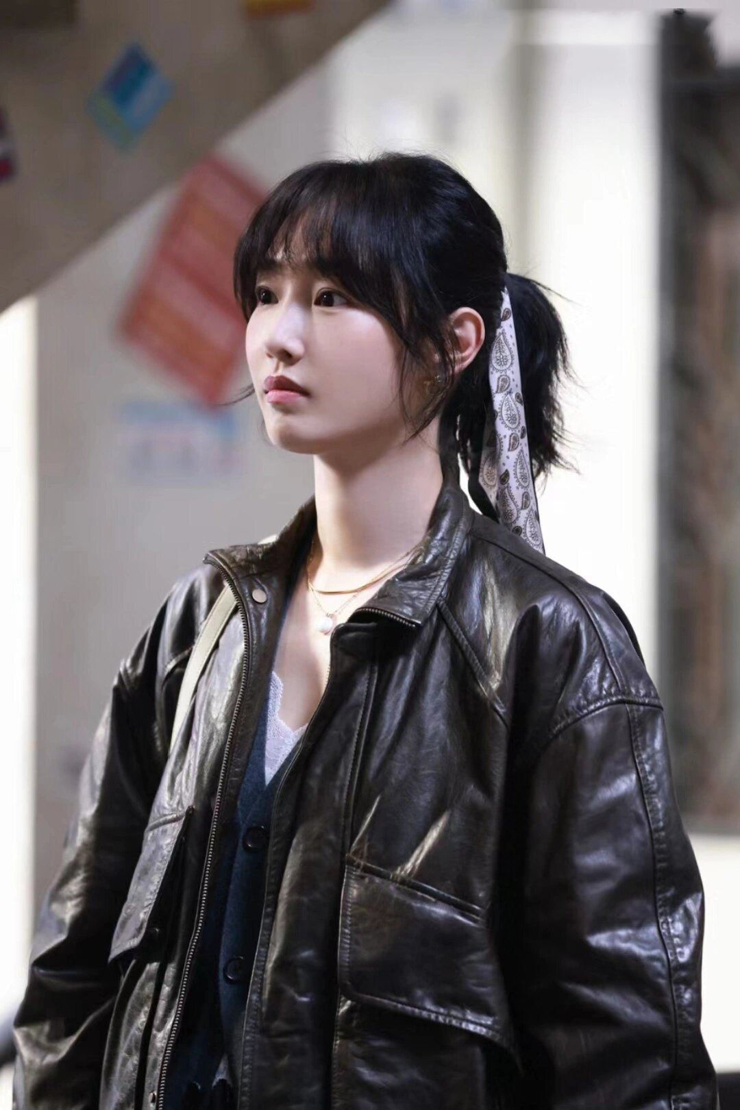 热剧《娇阳伴我》白百何同款皮衣