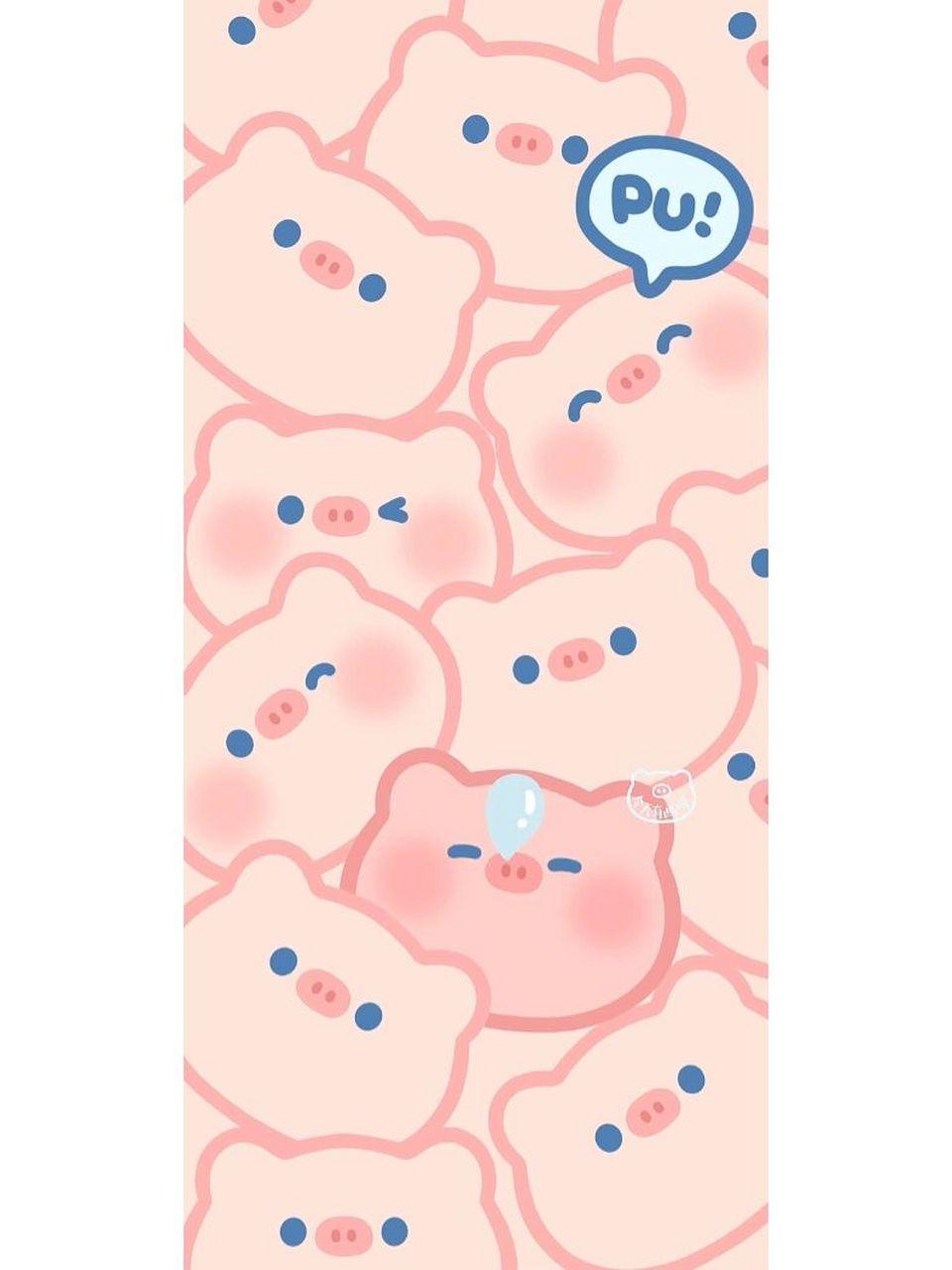 粉红小猪手机壁纸图片