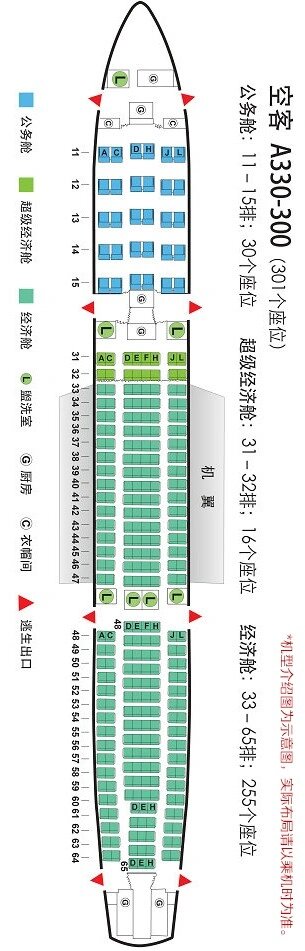 空客320选座小技巧,跟着学起来 ✅推荐座位 : 11排,比较靠前,方便
