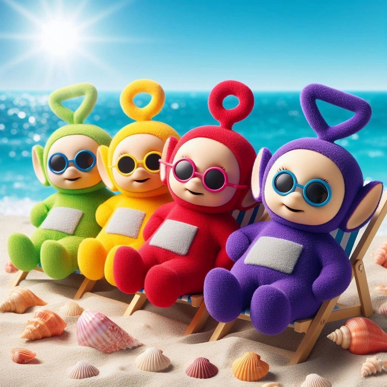 最近宝宝乐园里面特别冷 天线宝宝们想去到温暖的地方度过这个冬天