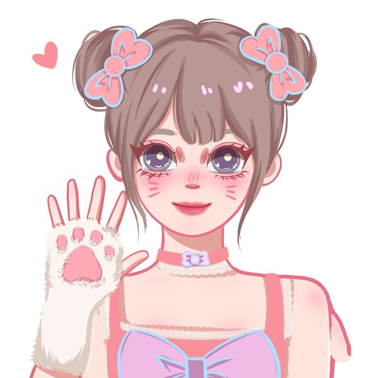 卡通头像|三丽鸥系列之hellokitty拟人来啦~ 三丽鸥闺蜜头像系列画了