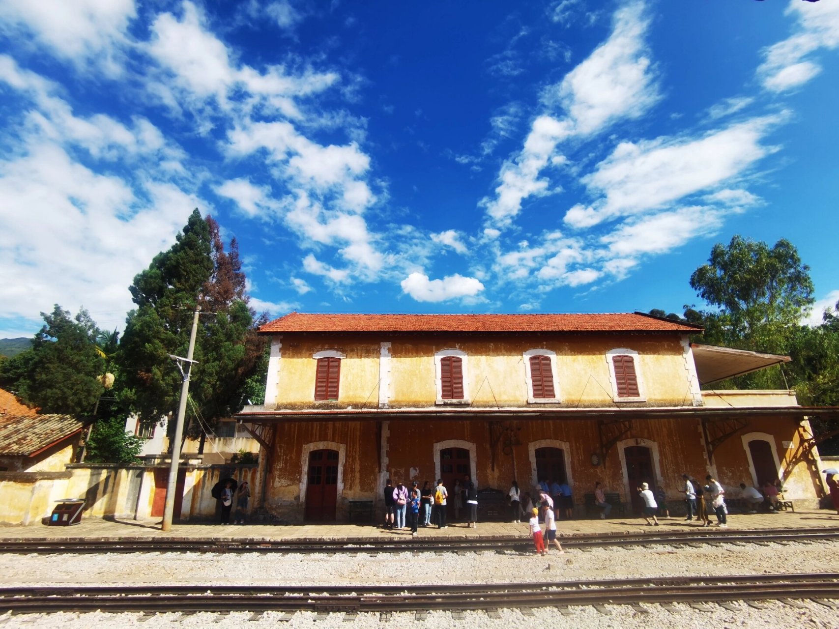 红河碧色寨,电影《芳华》取景地 不用门票能逛拍两个小时的小众,出片