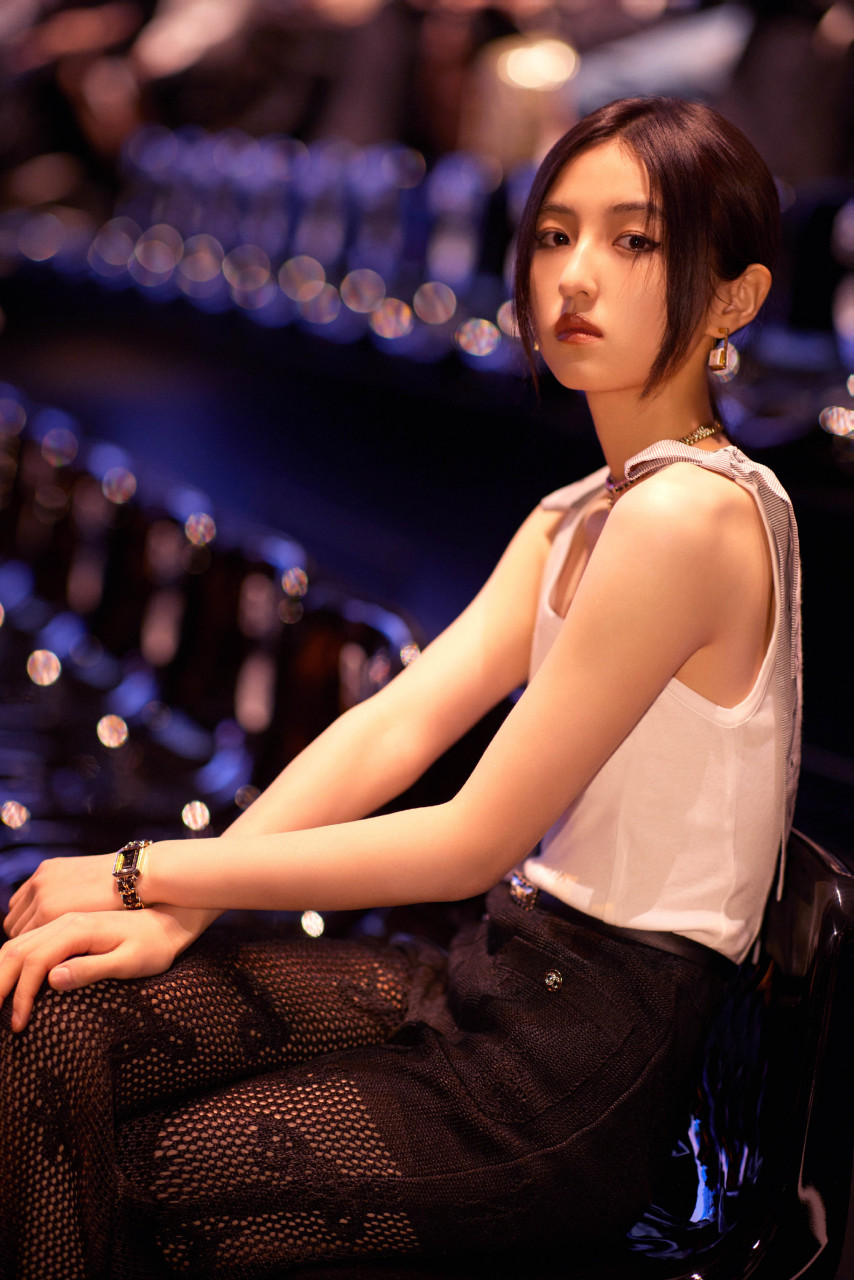 张子枫:采访花絮一组,静谧柔美