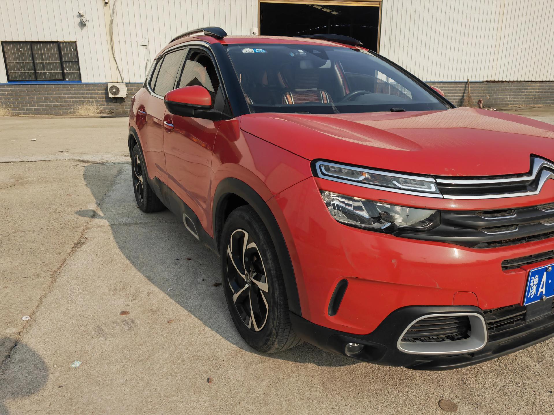 18年雪铁龙天逸c5,裸车16