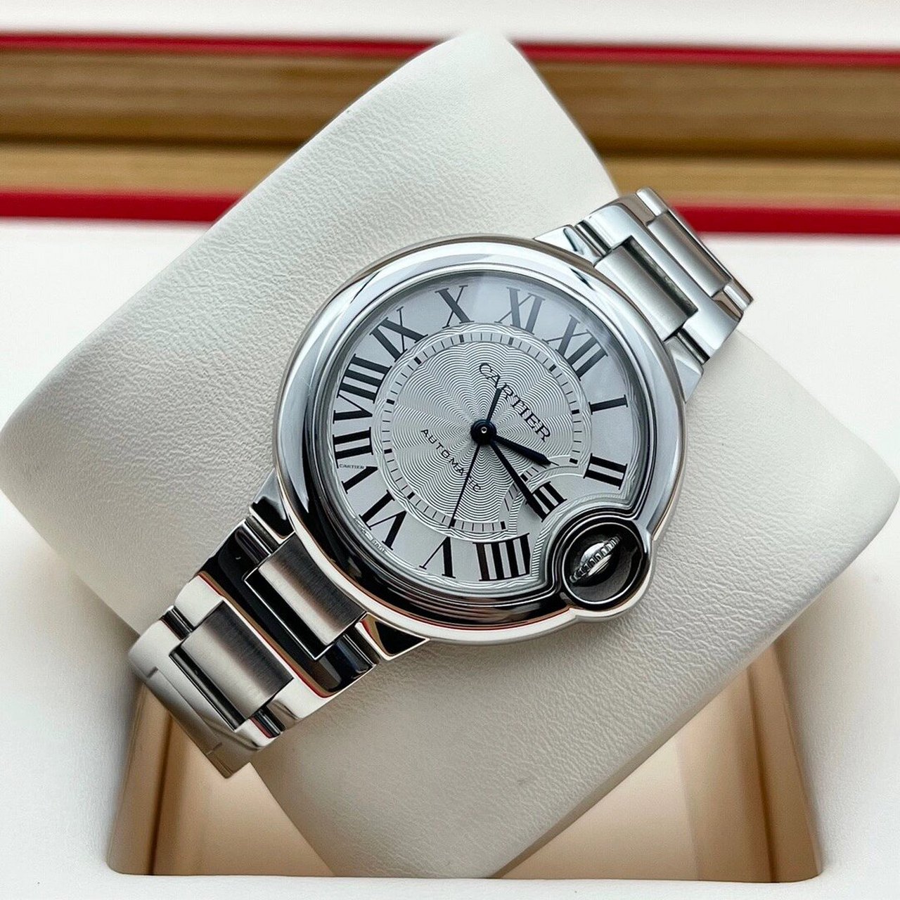 极品成色997815卡地亚蓝气球系列wsbb0044女士自动机械腕表,表径