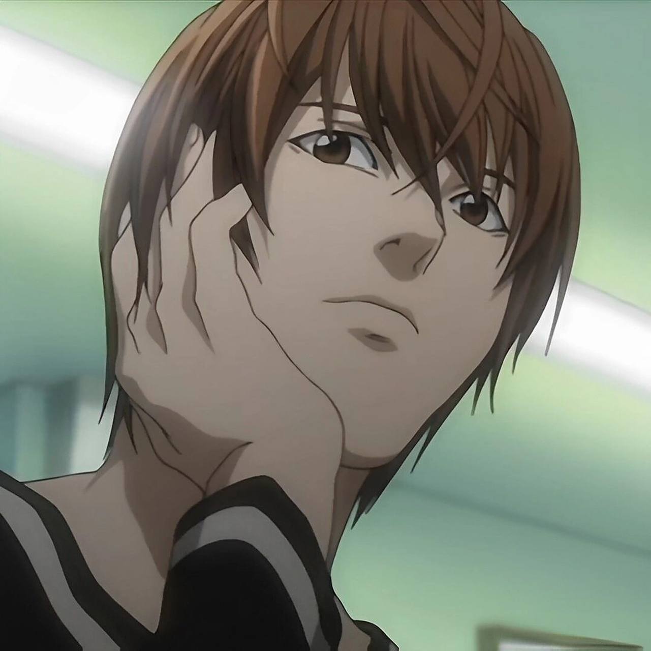 第2张有些不同还请见谅 #死亡笔记#  #夜神月# #基拉# #高质量头像