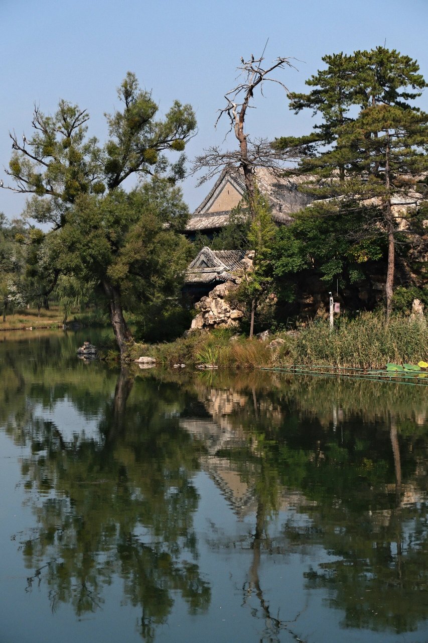 承德避暑山庄——烟雨楼 河北承德避暑山庄烟雨楼建于乾隆四十六年