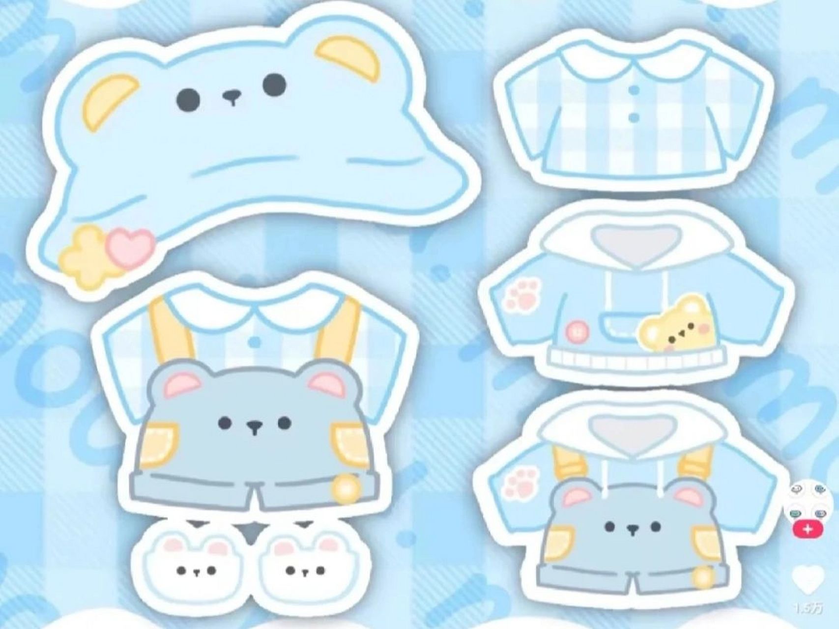 棉花娃娃衣服素材 棉花娃娃衣服素材