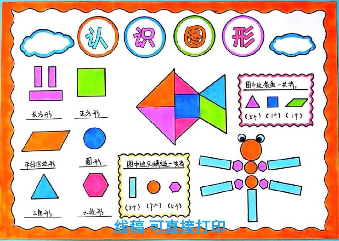 认识图形海报图片
