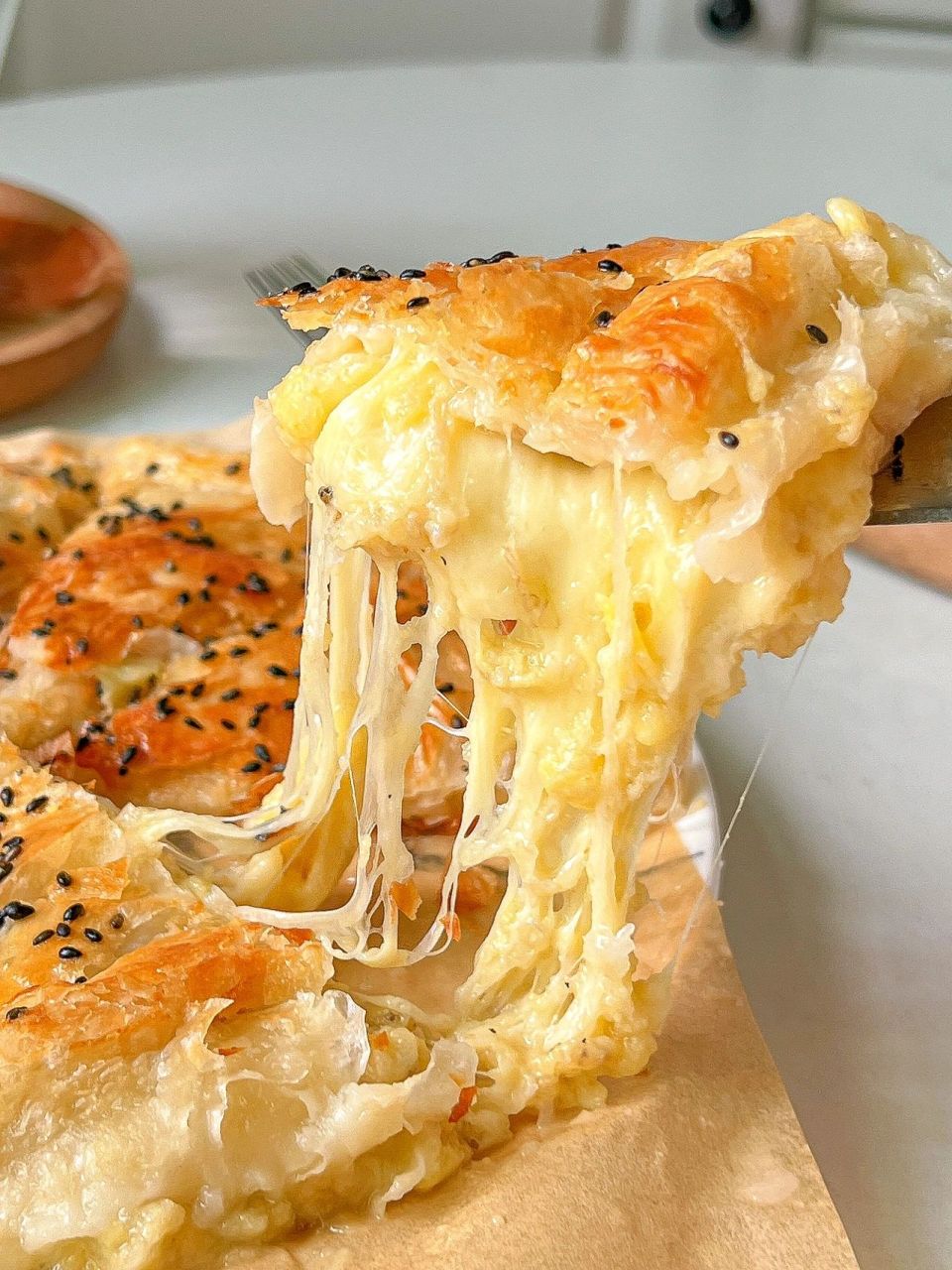 免揉面|香蕉芝士披萨|巨好吃做法敲简单 手抓饼新吃法,94香蕉披萨