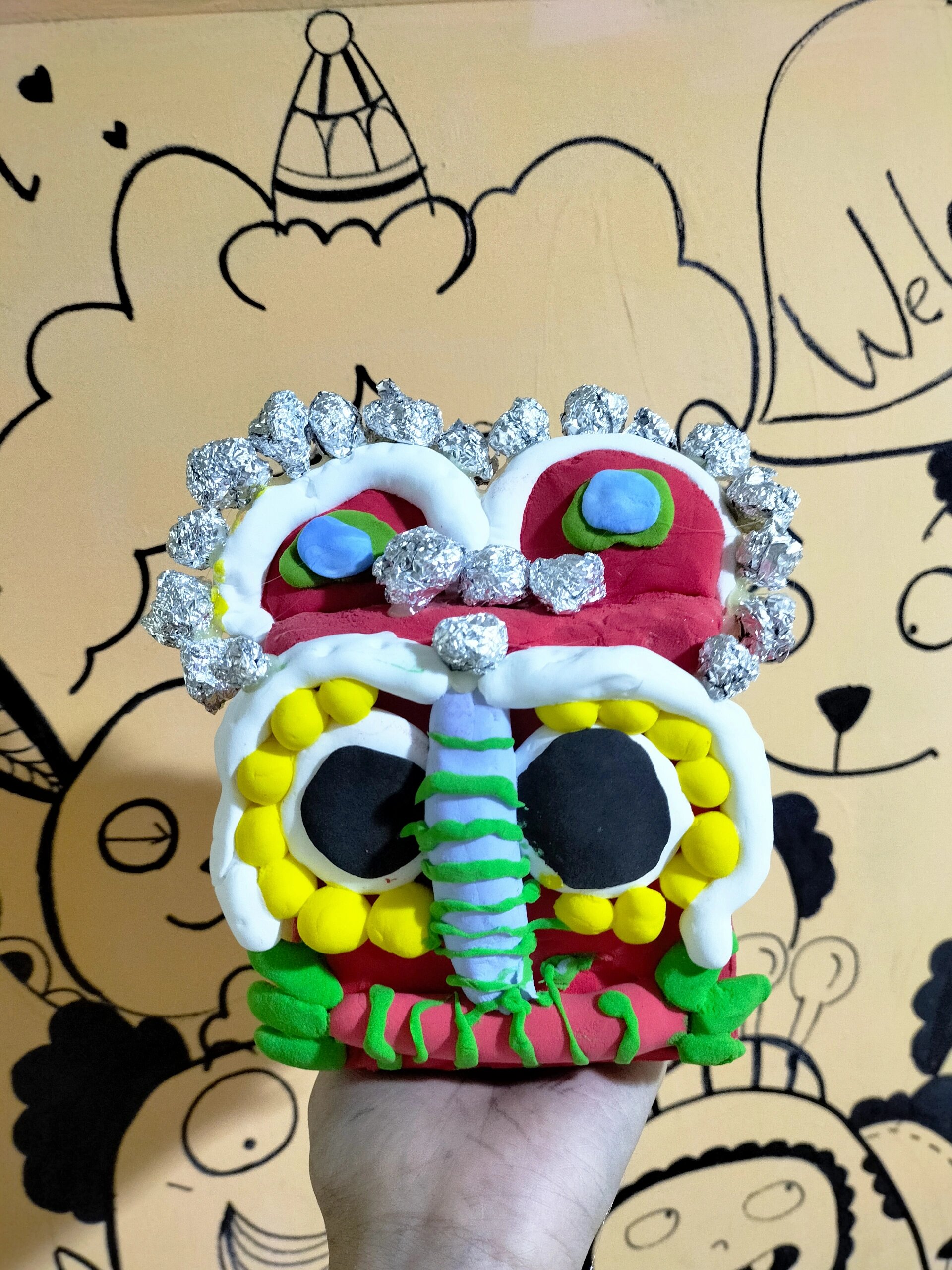 7-8岁创意手工粘土存钱罐