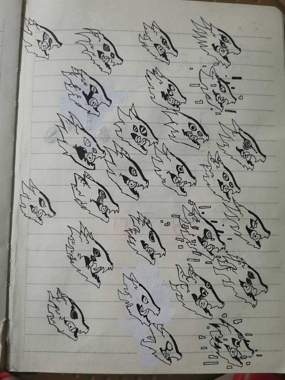 最近画的龙骨炮(瞎画)不喜勿喷 很抱歉,我来晚了