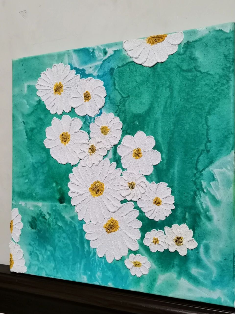 肌理画 | 迎接春天的小花朵 | 附详细步骤 过完年就感觉春天不远了