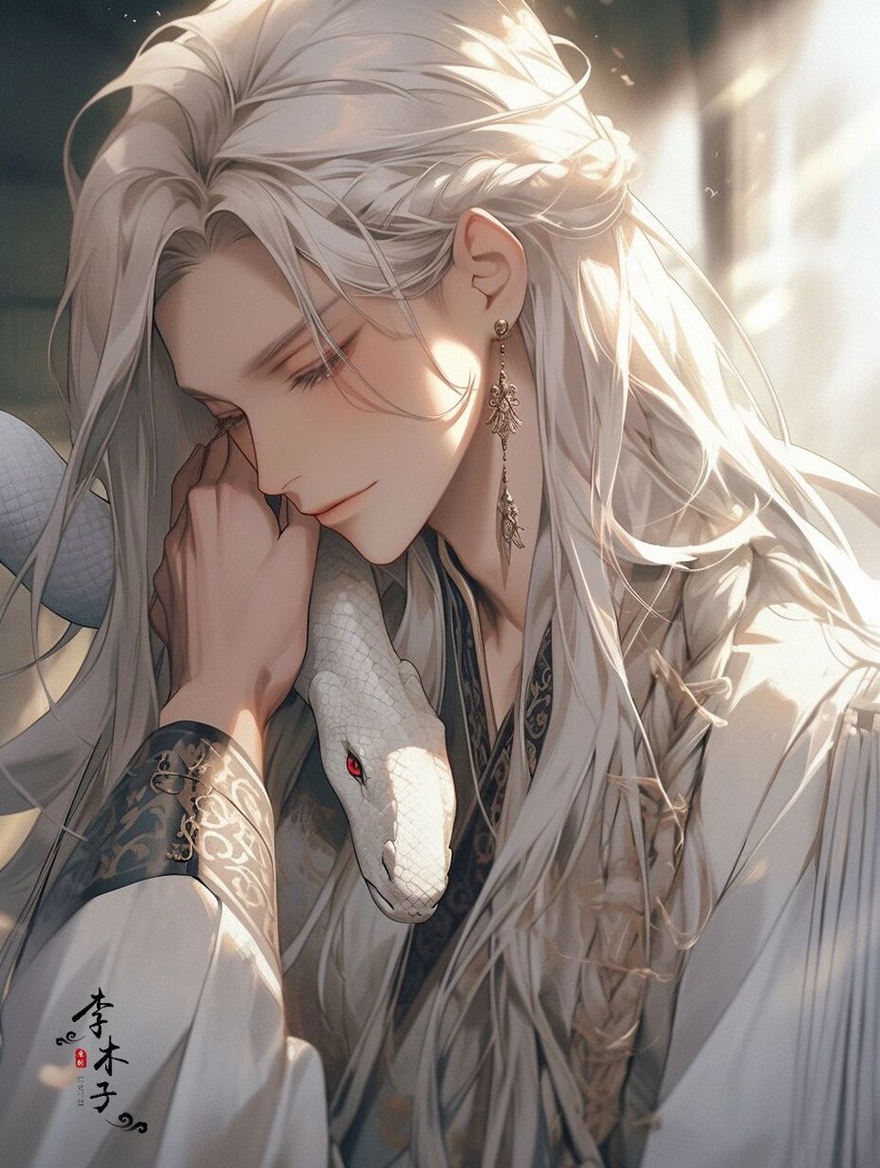 midjourney古风|蛇妖大人