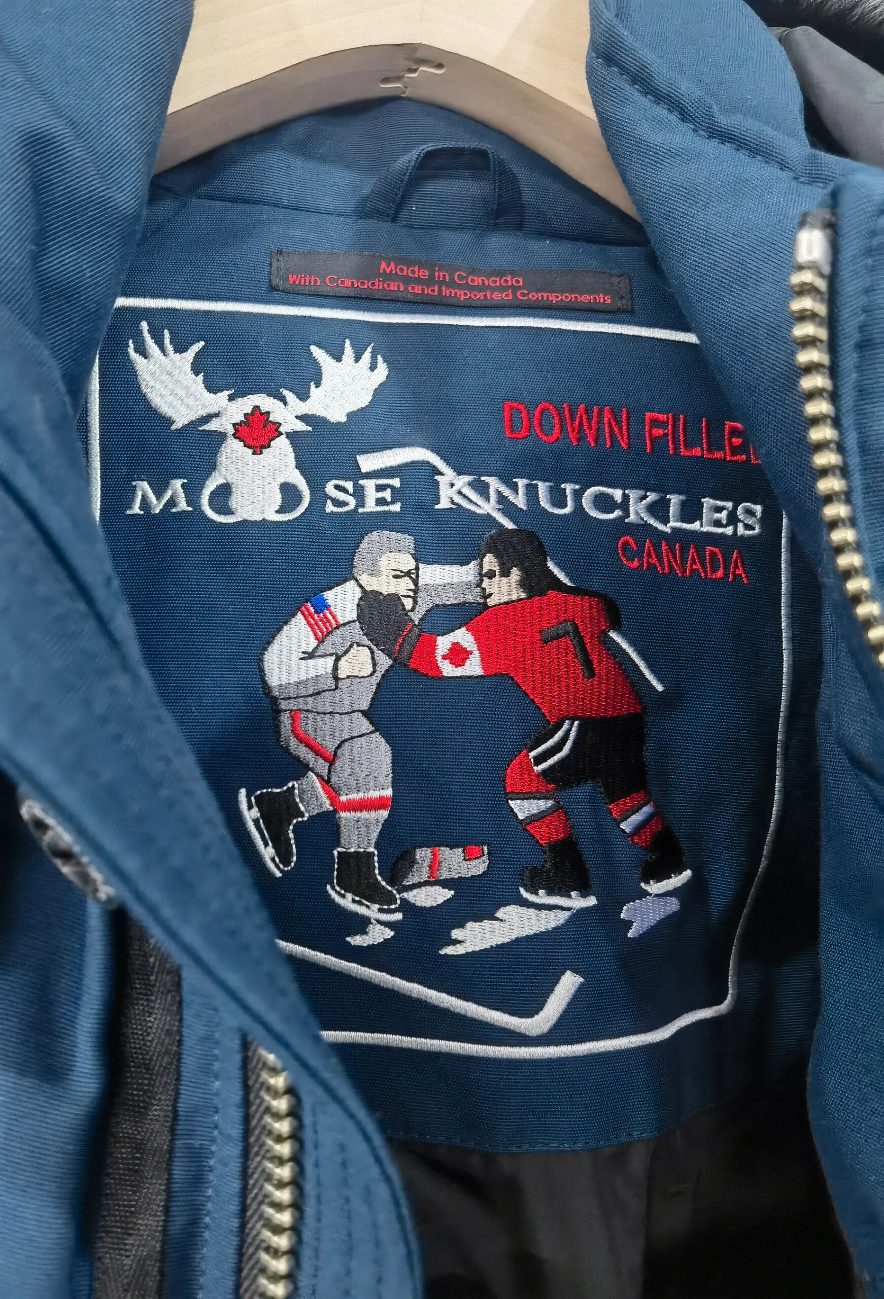 moose knuckles小剪刀羽绒服特卖