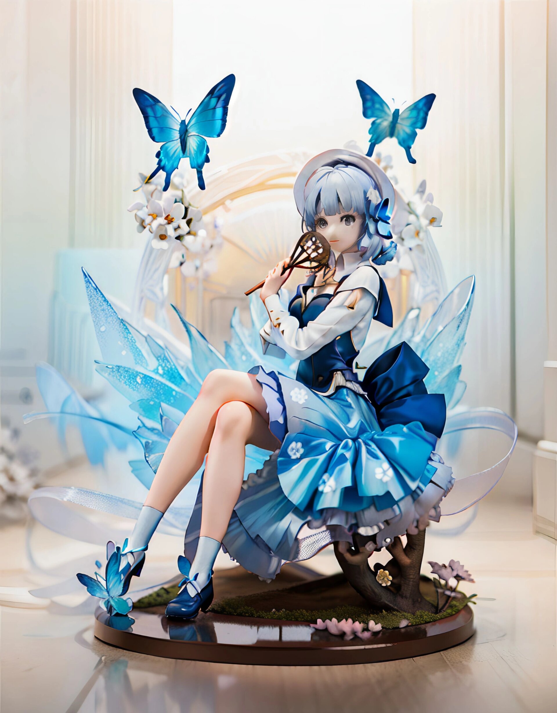 『原神手办系列』神里绫华·花时来信 坐姿