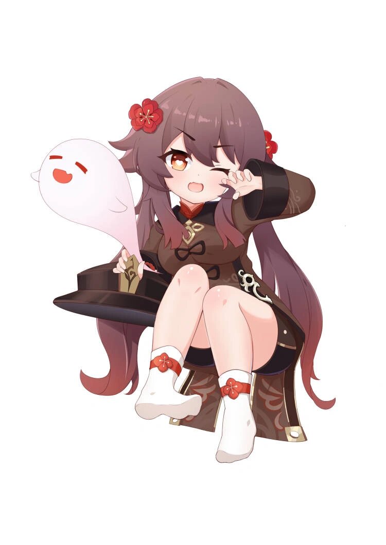 【q版提瓦特】胡桃绘画步骤分享