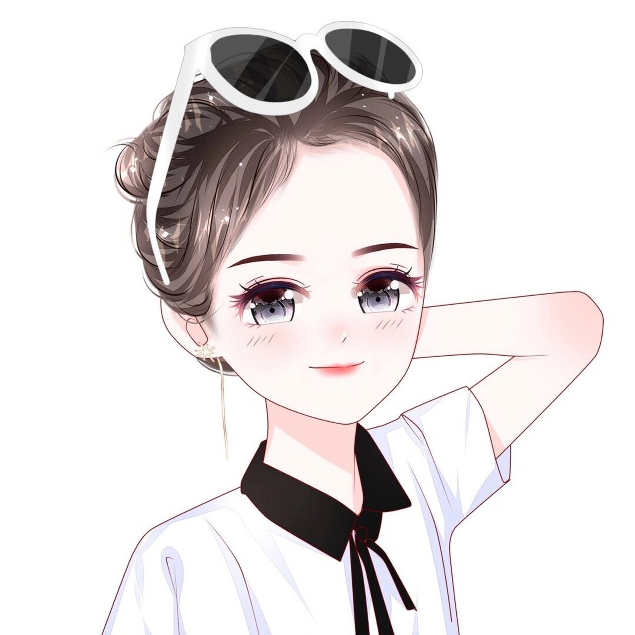 女孩头像卡通头像q版头像