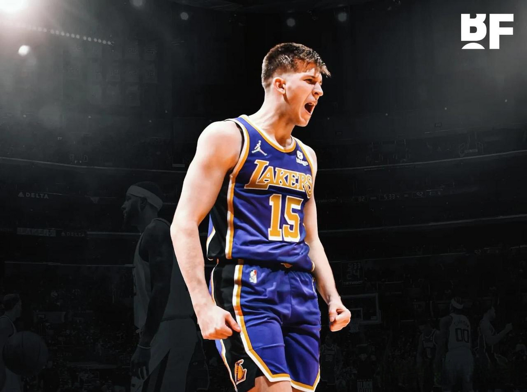 湖人顶级3d的初养成 奥斯汀·里维斯本赛季取得了飞跃: 他现在几乎是