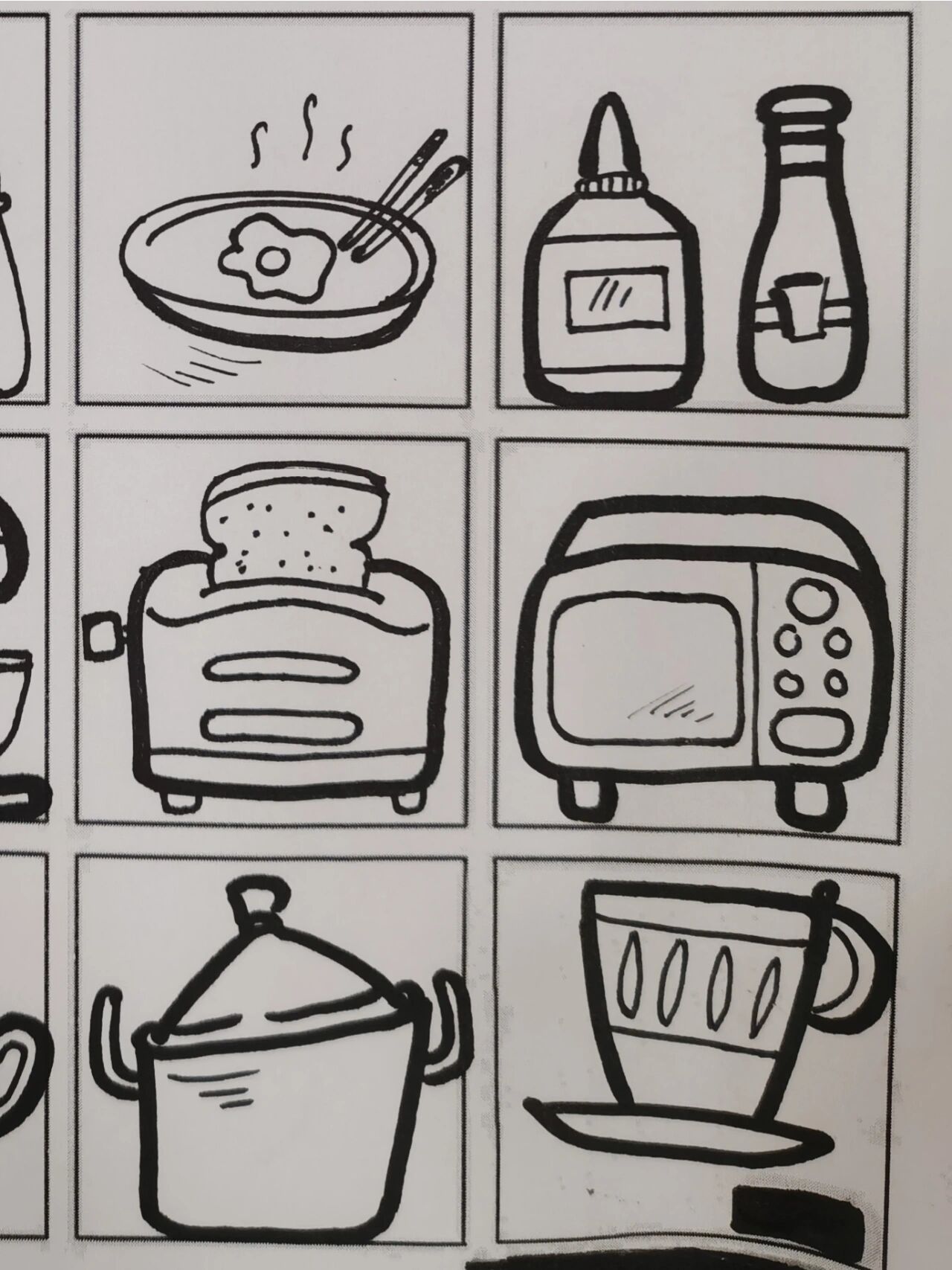 厨具简笔画(10/100)
