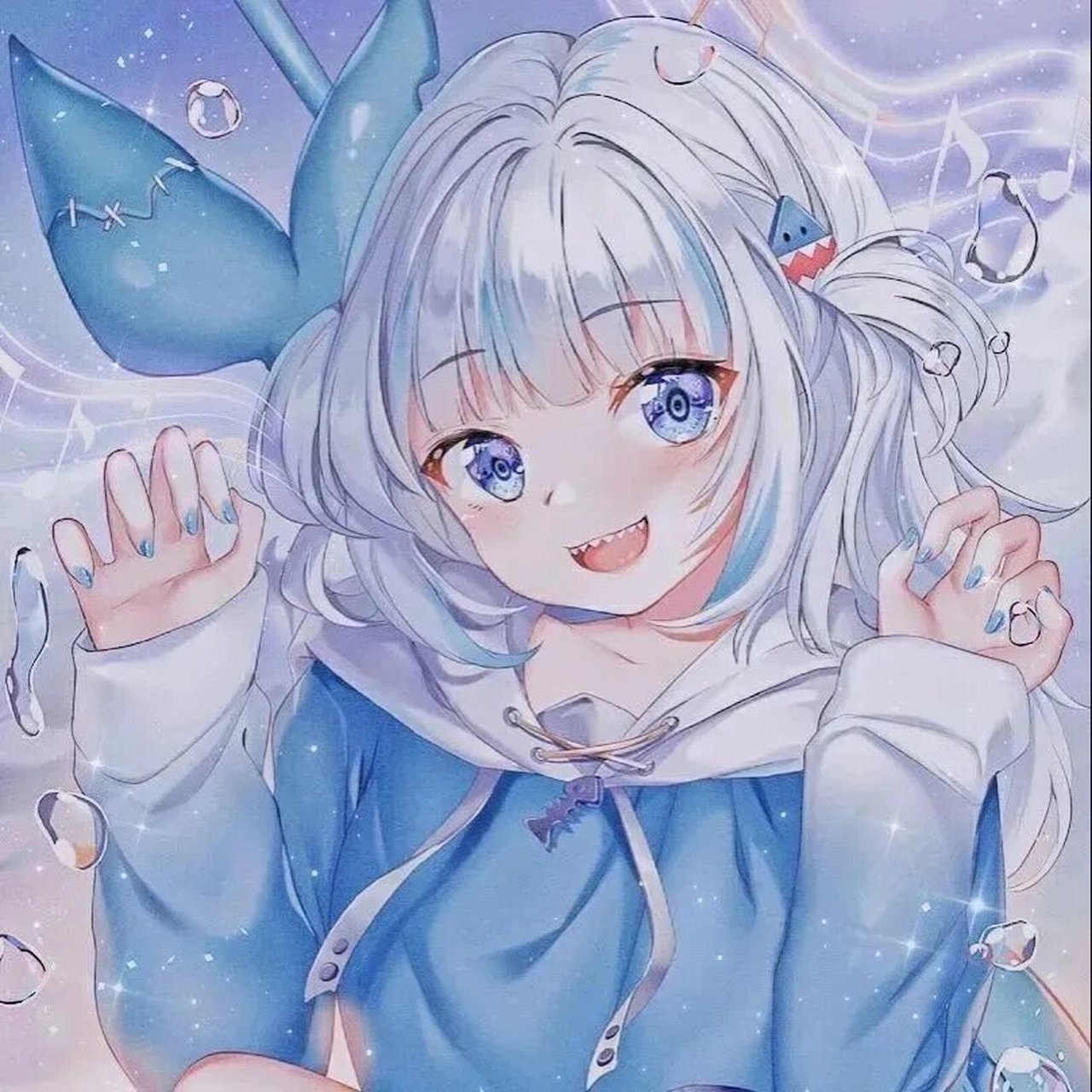 可爱的小鲨鱼动漫头像