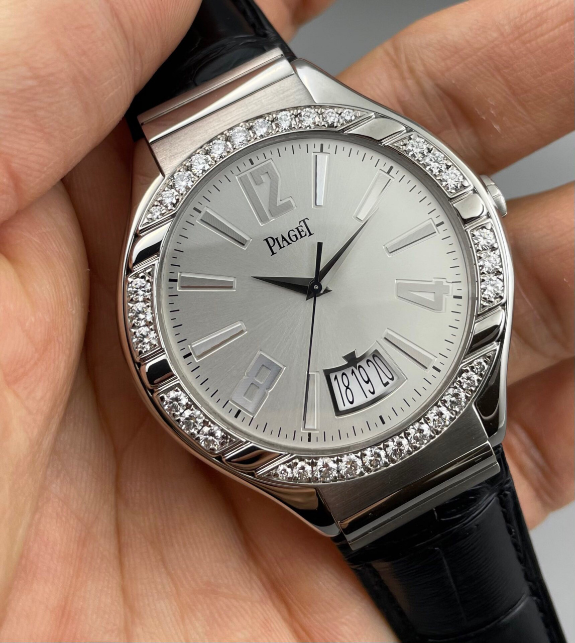 piaget伯爵g0a31159男士手表 伯爵:g0a31159,42mm表径18k玫瑰金表壳和